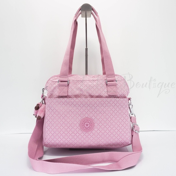 Kipling Felicity Crossbody Shoulder Bag Polyamide KIB9A8 Mystic Lattice NWT $134 - Picture 1 of 12
